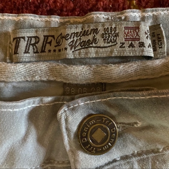 ZARA TRF Shorts Gray Premium Wash 1080 Design Team - Picture 13 of 15